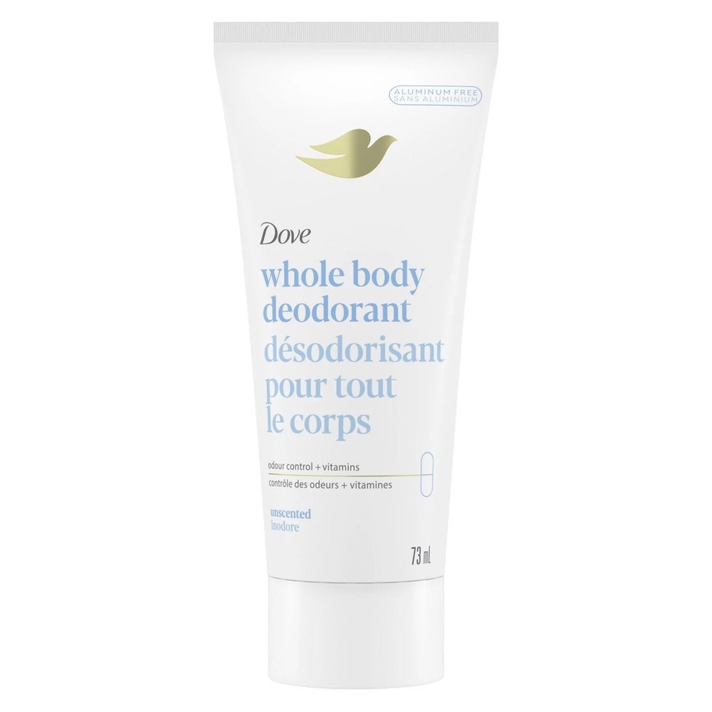 Dove whole body deodorant unscented